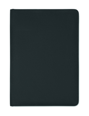 Logo trade promotional merchandise photo of: A5 portfolio 300D RPET