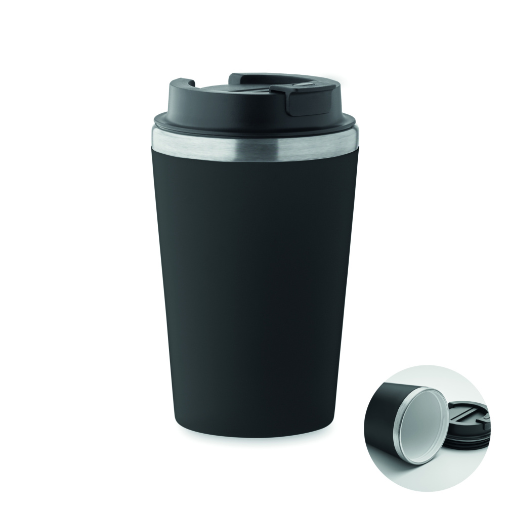 Logo trade advertising product photo of: Ceramic lining tumbler 350 ml
