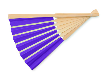 Logo trade corporate gifts image of: Manual hand fan