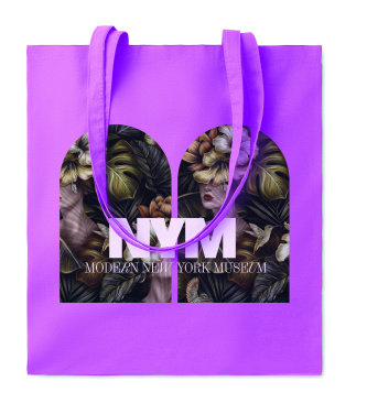 Logo trade promotional giveaways image of: 180gr/m² cotton shopping bag