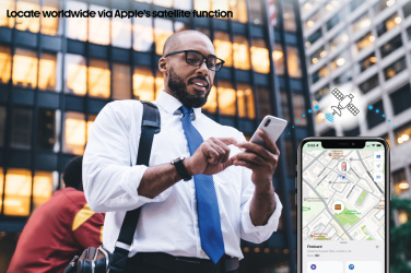 Logo trade corporate gifts picture of: Findcard RCS recycled plastic item finder card