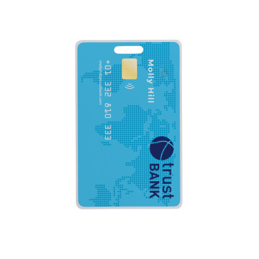 Logotrade promotional product image of: Findit RCS rplastic ultra-thin finder card rechargeable