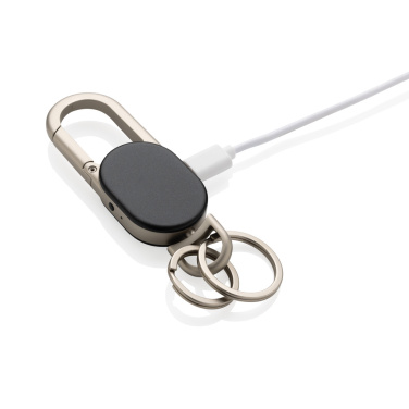 Logotrade advertising products photo of: Keyfinder keychain with worldwide locating and USB C