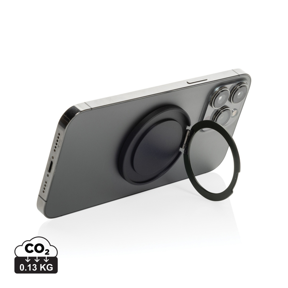 Logotrade advertising product image of: Terra Magnetic RCS rplastic magnetic phone holder with ring