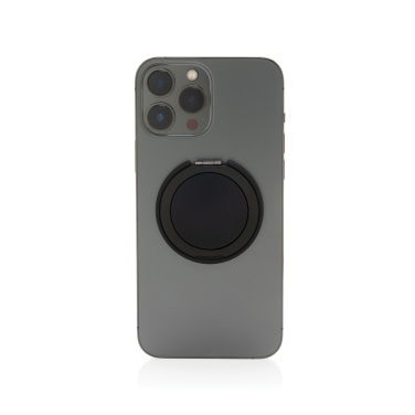 Logo trade corporate gifts image of: Terra Magnetic RCS rplastic magnetic phone holder with ring