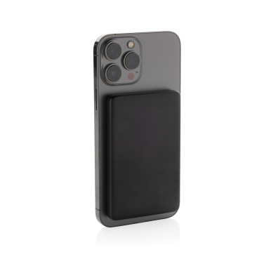 Logo trade promotional gift photo of: Orion RCS recycled aluminum 5000 mah 5W magnetic powerbank