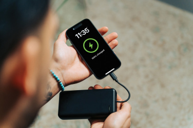 Logotrade promotional giveaways photo of: Urban Vitamin Menlo Park RCS rplastic 20,000 20WPD powerbank