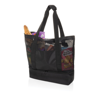 Logo trade promotional items picture of: Iqlo Aware™ RPET 2-in-1 cooler tote