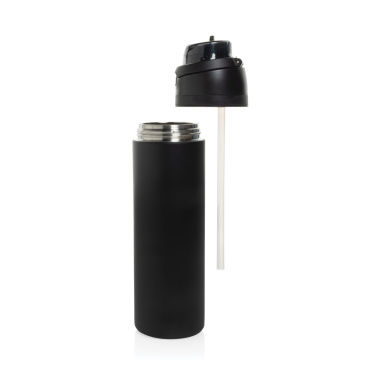 Logo trade promotional merchandise image of: Omni Sip RCS certified re-steel lockable bottle 700ml