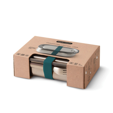 Logo trade promotional gift photo of: Black+Blum Stainless Steel Lunch Box Large
