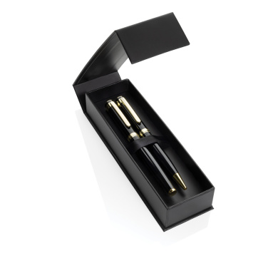 Logotrade promotional giveaway picture of: Swiss Peak Luca RCS recycled brass deluxe pen set