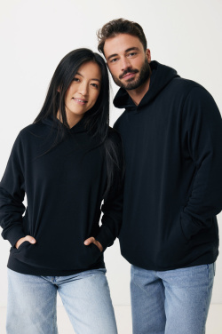 Logo trade promotional products picture of: Iqoniq Yengo recycled cotton hoodie with sidepockets