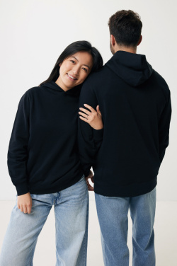 Logo trade promotional items image of: Iqoniq Yengo recycled cotton hoodie with sidepockets