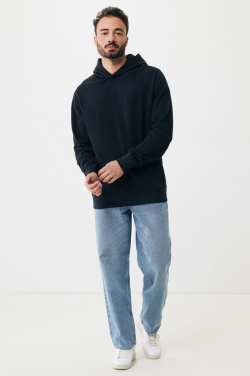 Logo trade promotional gifts picture of: Iqoniq Yengo recycled cotton hoodie with sidepockets