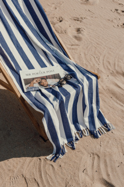 Logo trade promotional item photo of: VINGA Ornos GRS recycled cotton hammam towel