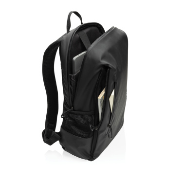 Logotrade promotional giveaway picture of: Lima Aware™ RPET water resistant 15.6 laptop backpack