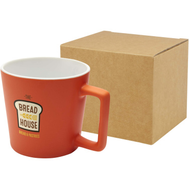 Logo trade advertising products picture of: Cali 370 ml ceramic mug with matt finish