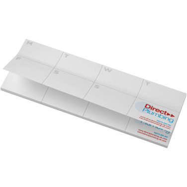 Logotrade promotional merchandise image of: Sticky-Mate® recycled sticky notes with printed planner