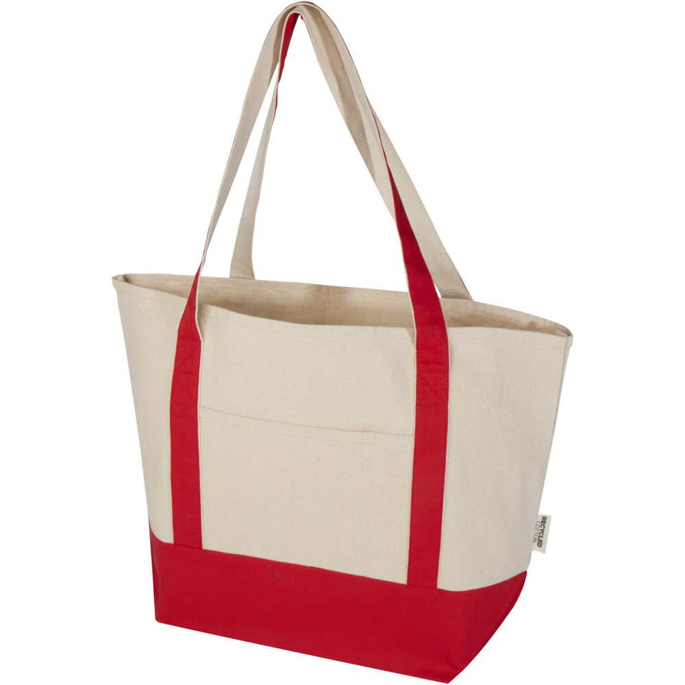 Logotrade promotional item image of: Sam 320 g/m² GRS recycled cotton tote bag