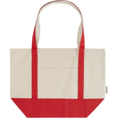 Logo trade promotional giveaway photo of: Sam 320 g/m² GRS recycled cotton tote bag