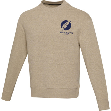 Logo trade corporate gifts image of: Jet unisex Aware™ recycled crewneck sweater