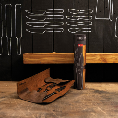 Logotrade promotional giveaways photo of: BOSKA Cheese Knife Set Monaco+ Black