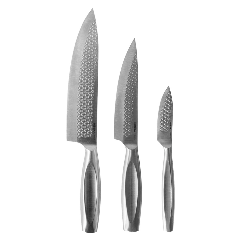 Logo trade promotional gifts picture of: BOSKA Kitchen Knives Monaco+, set of 3