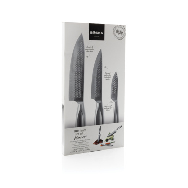 Logo trade promotional items image of: BOSKA Kitchen Knives Monaco+, set of 3