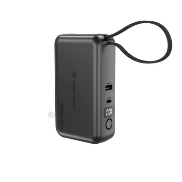Logotrade advertising products photo of: Urban Vitamin Eureka hybrid GANcharger 10000mah powerbank65W