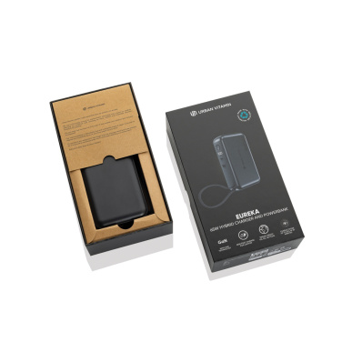 Logotrade corporate gift image of: Urban Vitamin Eureka hybrid GANcharger 10000mah powerbank65W