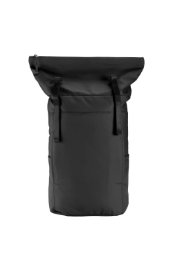 Logo trade promotional giveaways picture of: Rolltop backpack PEKTUSAN Schwarzwolf