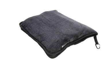 Logotrade corporate gifts photo of: Blanket and pillow 2 in 1 AMIATA Schwarzwolf