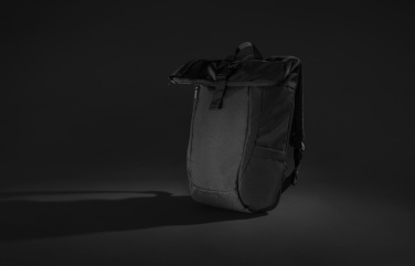 Logotrade promotional item picture of: Swiss Peak Aware™ RPET Leonard 15.6 inch laptop backpack