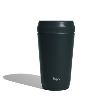 Logotrade promotional merchandise image of: Topl Recycled Steel To Go Tumbler Patented 360 Lid 354ml