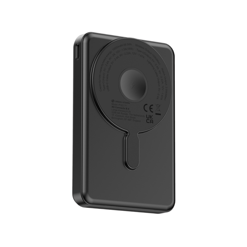 Logotrade promotional giveaways photo of: Urban Vitamin Delano 5in1 10,000mah 20WPD magnetic powerbank