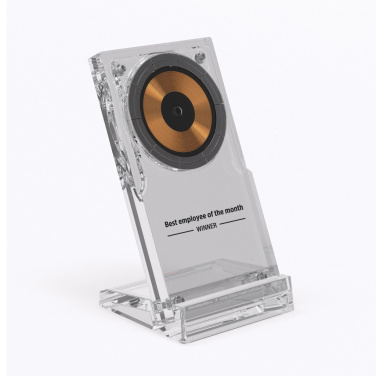 Logo trade corporate gifts picture of: Magcharge 15W magnetic wireless charging stand