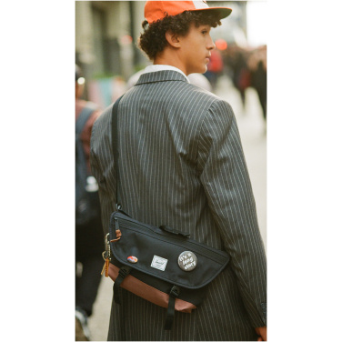 Logo trade promotional gifts image of: Herschel Cove recycled messenger bag 22.5L