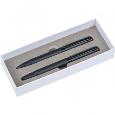 Logo trade corporate gifts picture of: Elegant MoLu writing set Santa Rosa