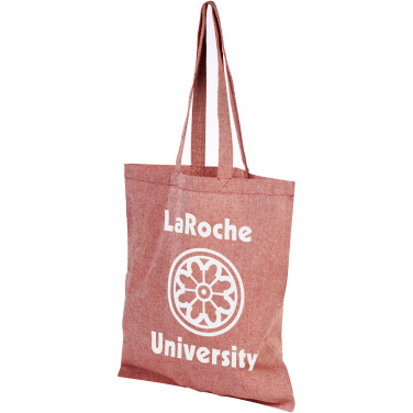 Logo trade promotional products image of: Pheebs 150 g/m² recycled tote bag 7L