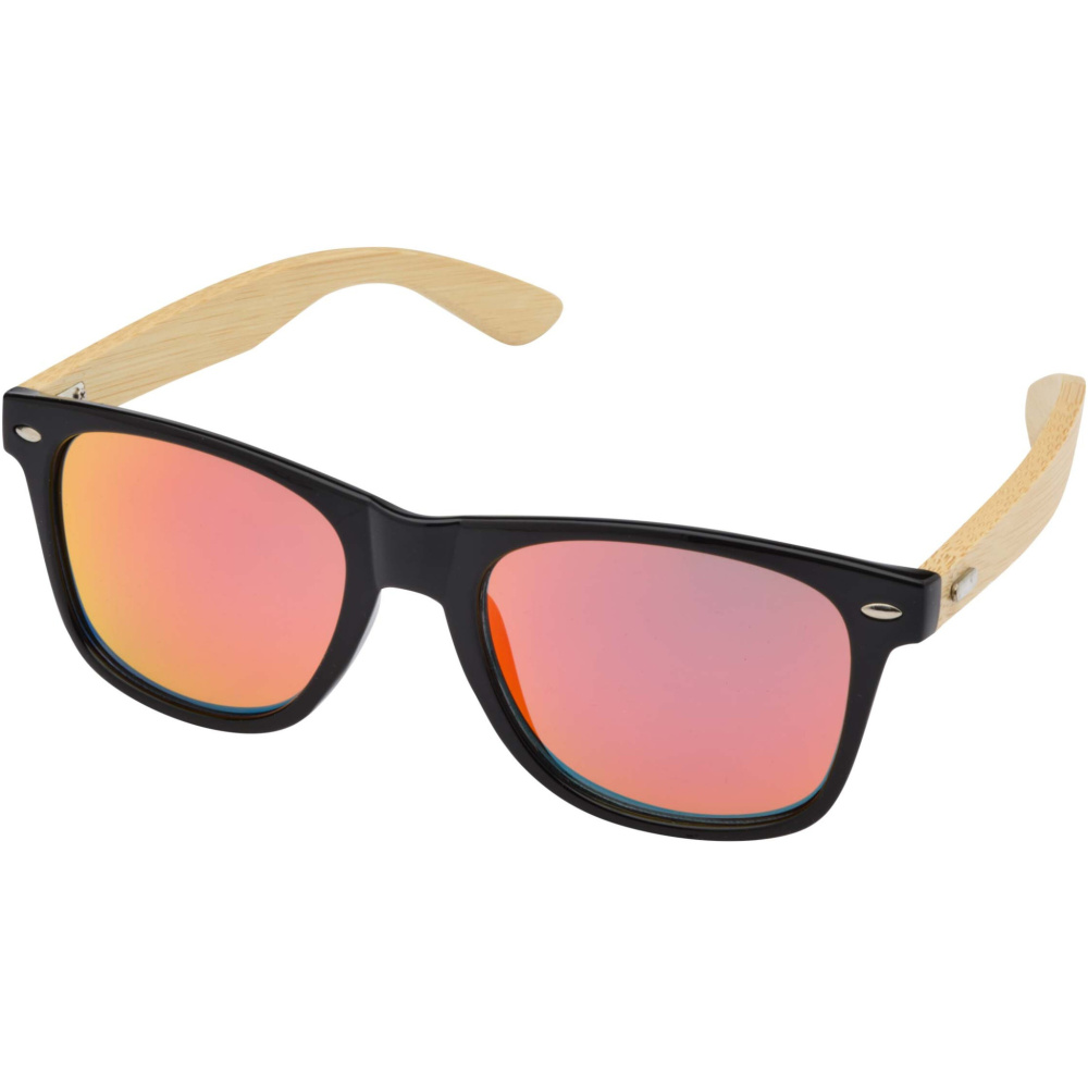 Logo trade promotional gifts picture of: Hue sunglasses with bamboo temples