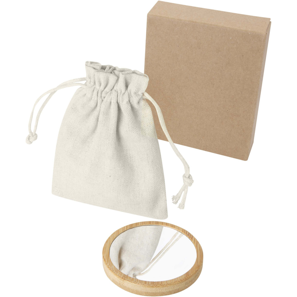 Logotrade advertising product image of: Lustre bamboo mirror