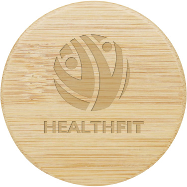 Logo trade advertising products image of: Lustre bamboo mirror