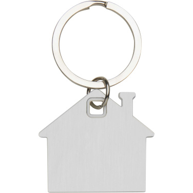 Logotrade promotional gifts photo of: Nook house-shaped keychain