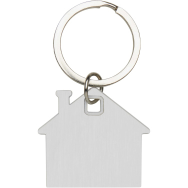 Logotrade corporate gift picture of: Nook house-shaped keychain