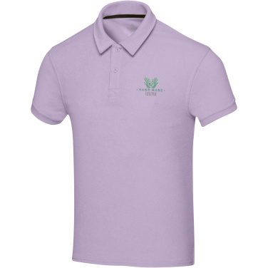 Logo trade promotional product photo of: Akoya recycled terry unisex polo