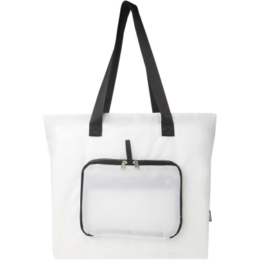 Logo trade advertising products picture of: EcoFold RPET foldable tote bag 16L
