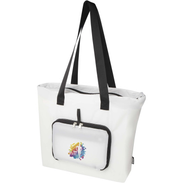 Logotrade promotional products photo of: EcoFold RPET foldable tote bag 16L