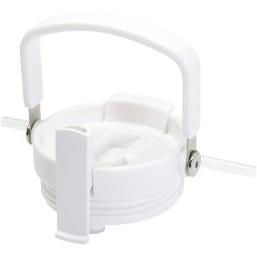 Logotrade business gifts photo of: Bronx 900 ml RCS recycled stainless steel copper vacuum insulated tumbler with dual function lid