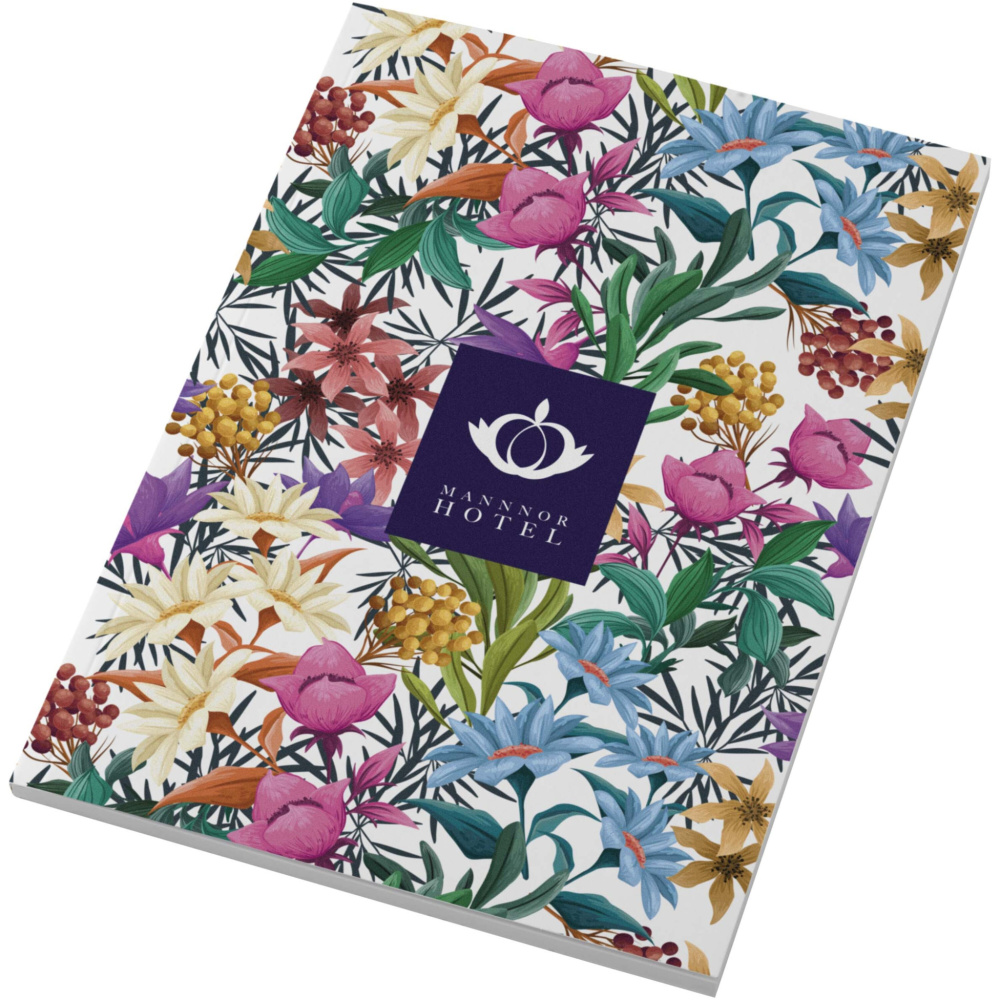 Logotrade advertising product image of: Novella Austen A5 soft cover notebook - 50 sheets