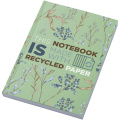 Novella Austen A6 recycled soft cover notebook - 100 sheets, Green